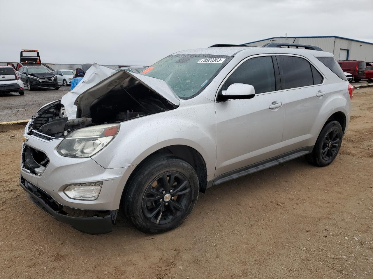 Image 1 of 2017 CHEVROLET EQUINOX LT 2017 with VIN 2GNALCEK2H1508694