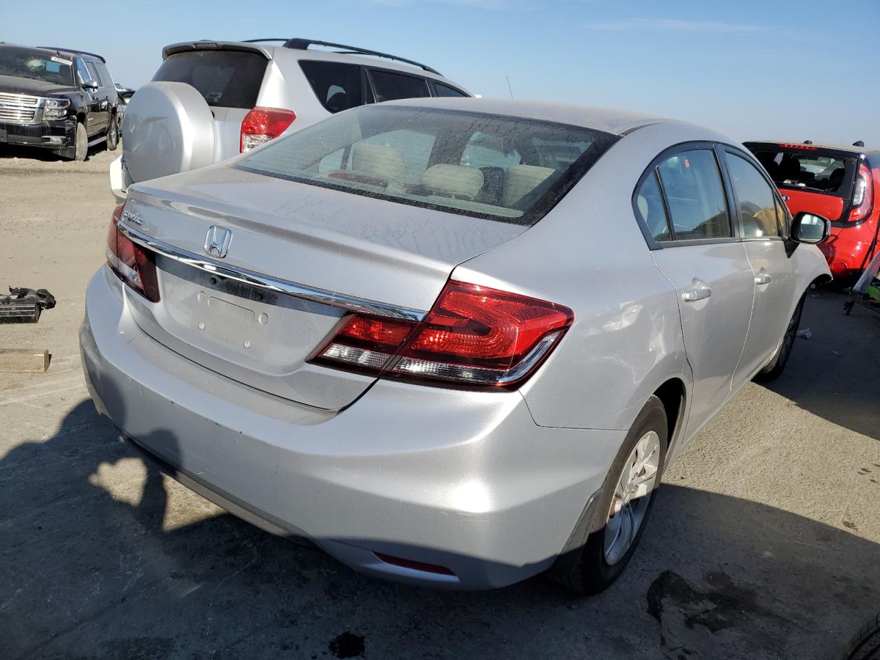 Obraz 3 z 2013 HONDA CIVIC LX 2013 z VIN 19XFB2F57DE069719