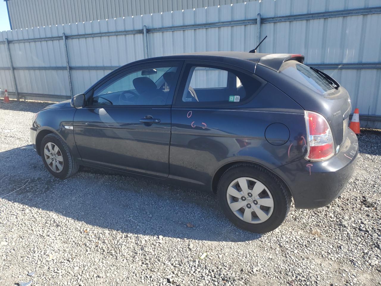 Image 2 of 2010 HYUNDAI ACCENT BLUE 2010 with VIN KMHCM3AC0AU181294
