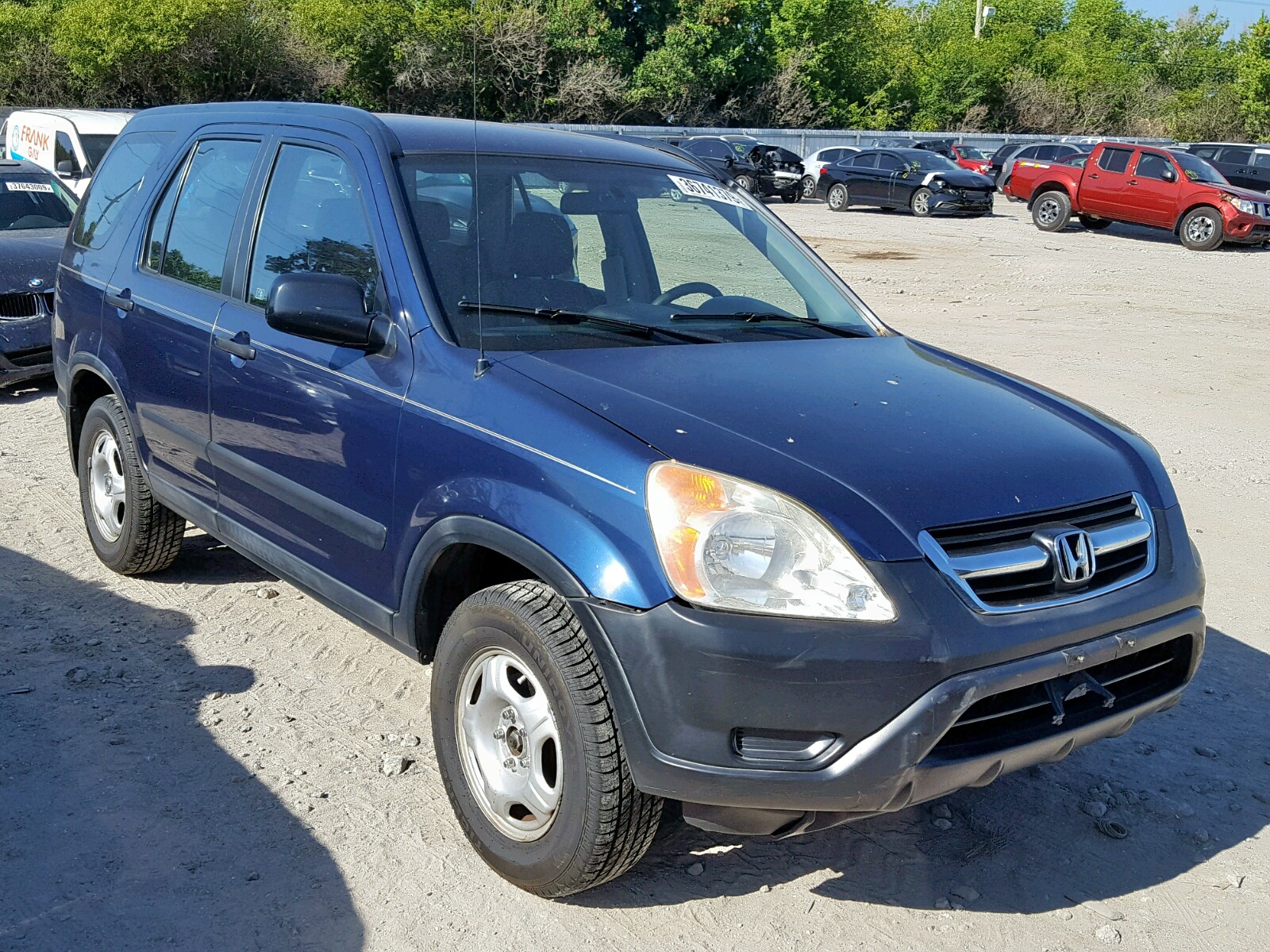 Image 1 of 2003 HONDA CR-V LX 2003 with VIN SHSRD684X3U109344
