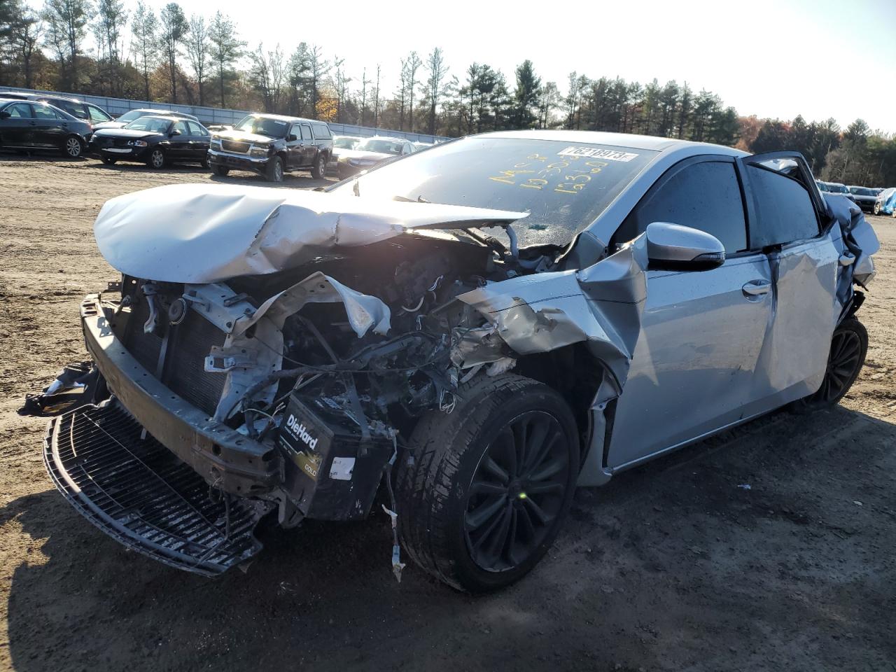 Obraz 1 z 2014 TOYOTA COROLLA L 2014 z VIN 2T1BURHE3EC013579