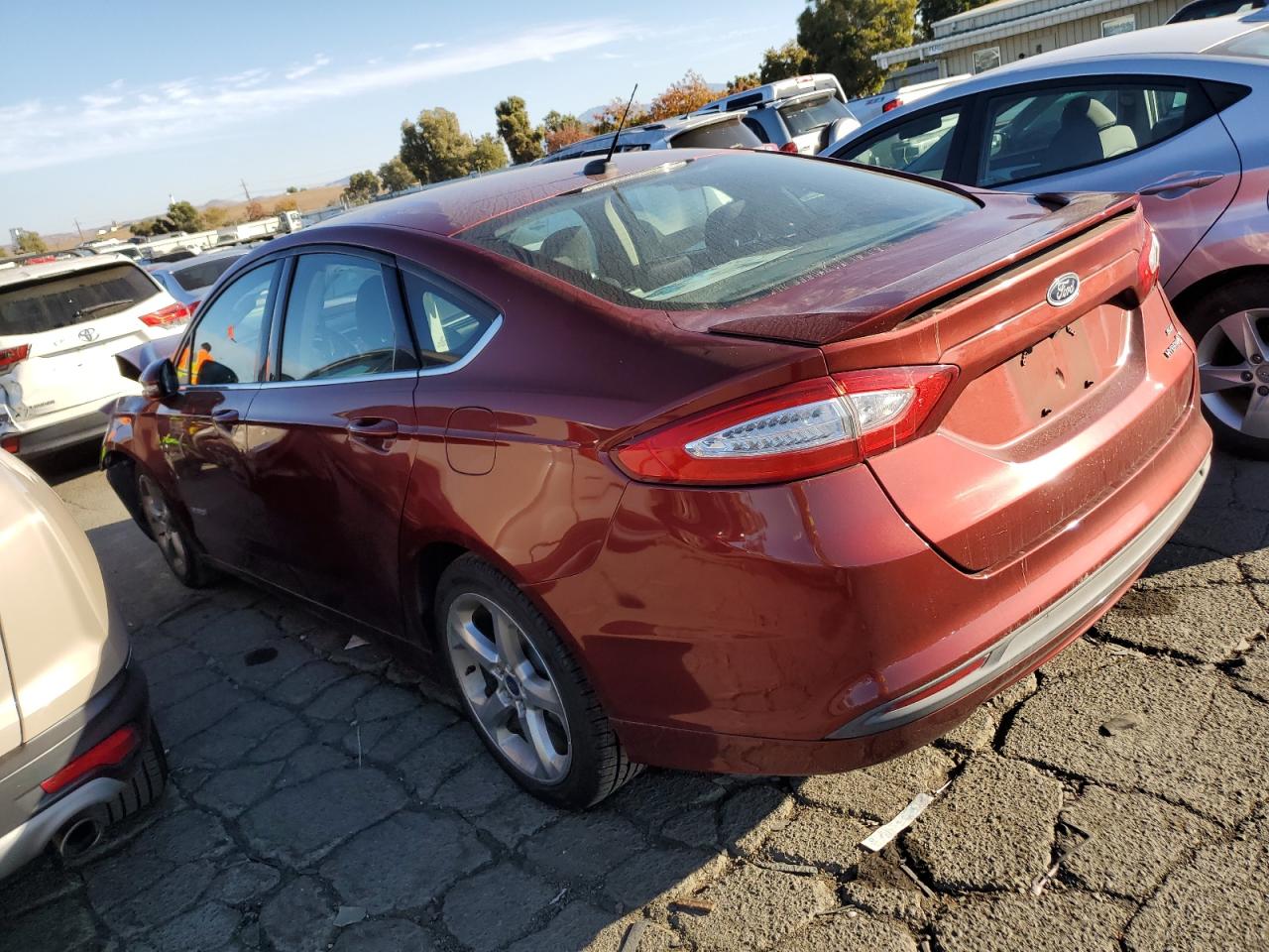 Изображение 2 2014 FORD FUSION SE HYBRID 2014 с VIN 3FA6P0LUXER255028