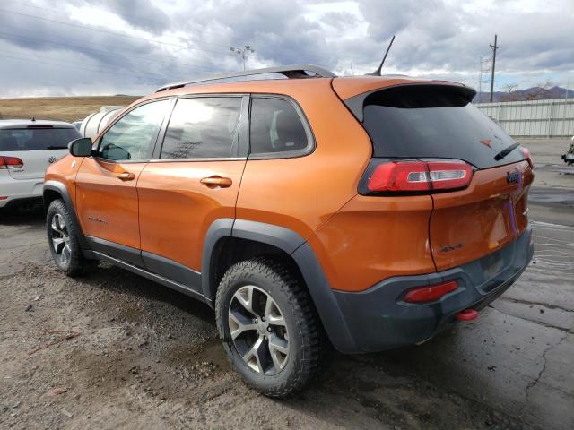 Image 2 of 2014 JEEP CHEROKEE TRAILHAWK 2014 with VIN 1C4PJMBB0EW215707