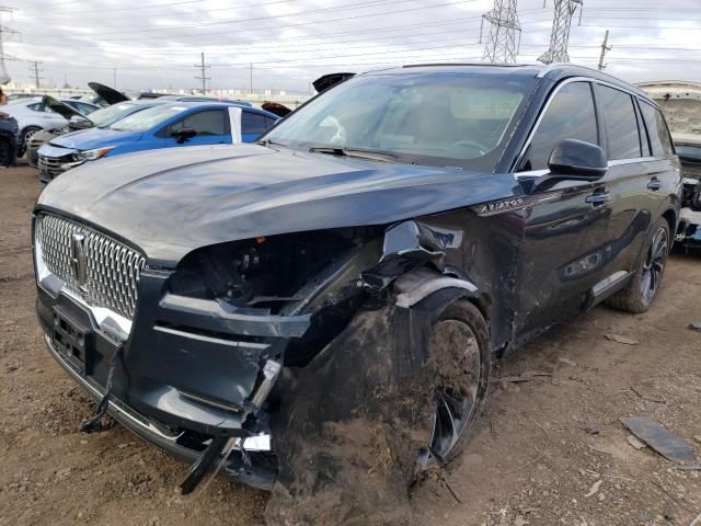 Image 1 of 2022 LINCOLN AVIATOR RESERVE 2022 with VIN 5LM5J7XC8NGL11226