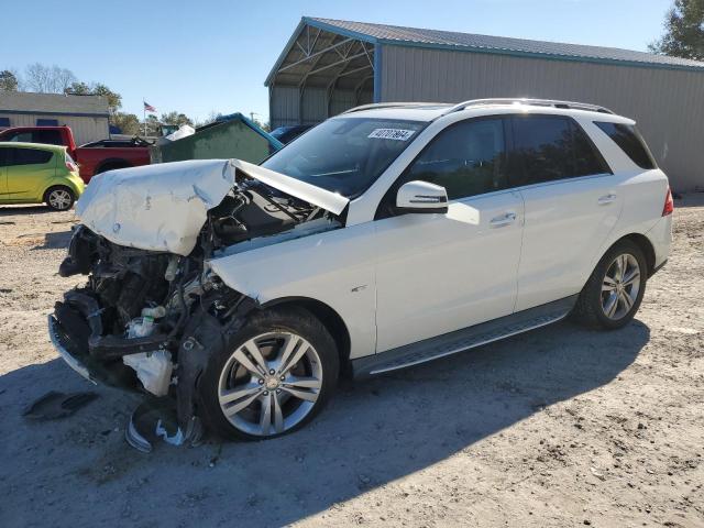 Image 1 of 2012 MERCEDES-BENZ ML 350 4MATIC 2012 with VIN 4JGDA5HB6CA008549