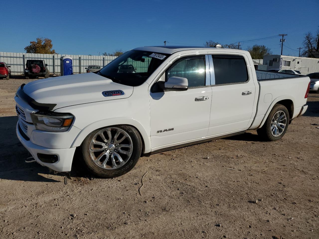 Image 1 of 2022 RAM 1500 LARAMIE 2022 with VIN 1C6SRFJM4NN246425