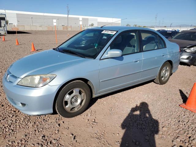Image 1 of 2004 HONDA CIVIC HYBRID 2004 with VIN JHMES96604S008186