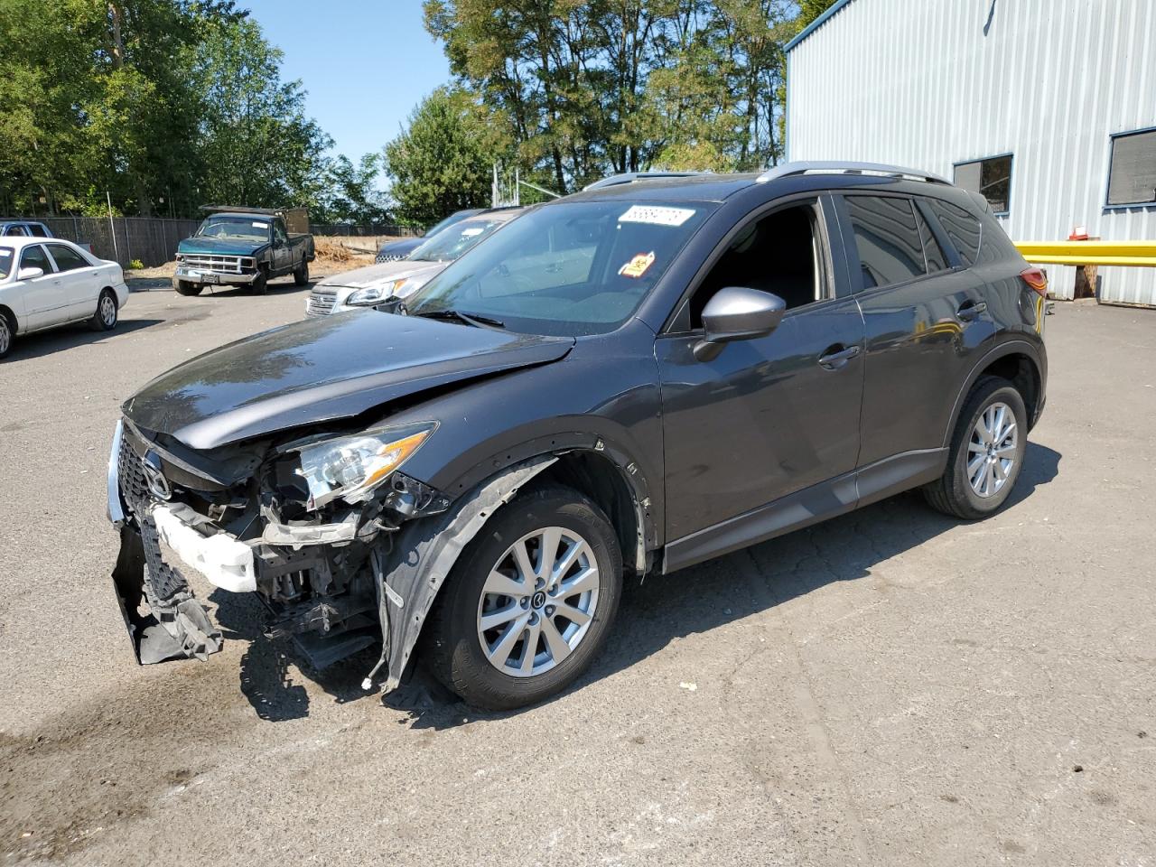 Image 1 of 2014 MAZDA CX-5 TOURING 2014 with VIN JM3KE2CY3E0402276