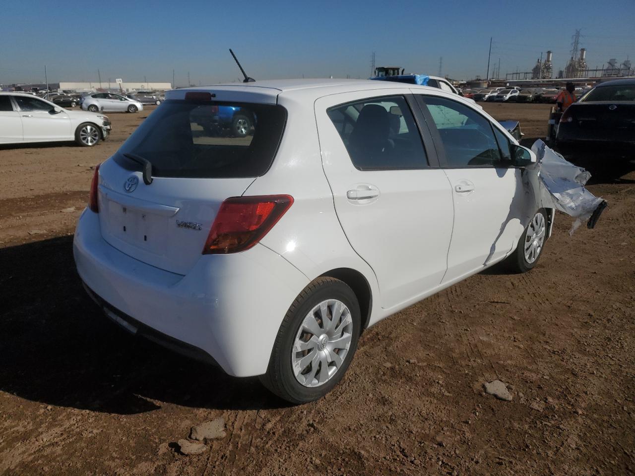 Image 3 of 2015 TOYOTA YARIS  2015 with VIN VNKKTUD34FA030902