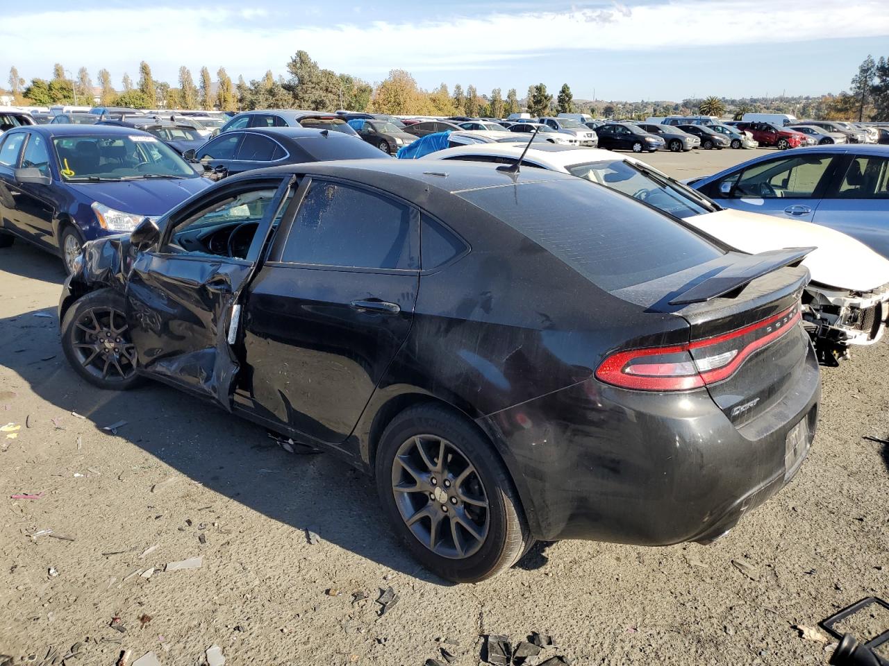 Image 2 of 2013 DODGE DART SXT 2013 with VIN 1C3CDFBA3DD309233