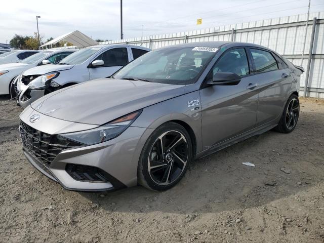 Obraz 1 z 2021 HYUNDAI ELANTRA N LINE 2021 z VIN KMHLR4AF0MU162718