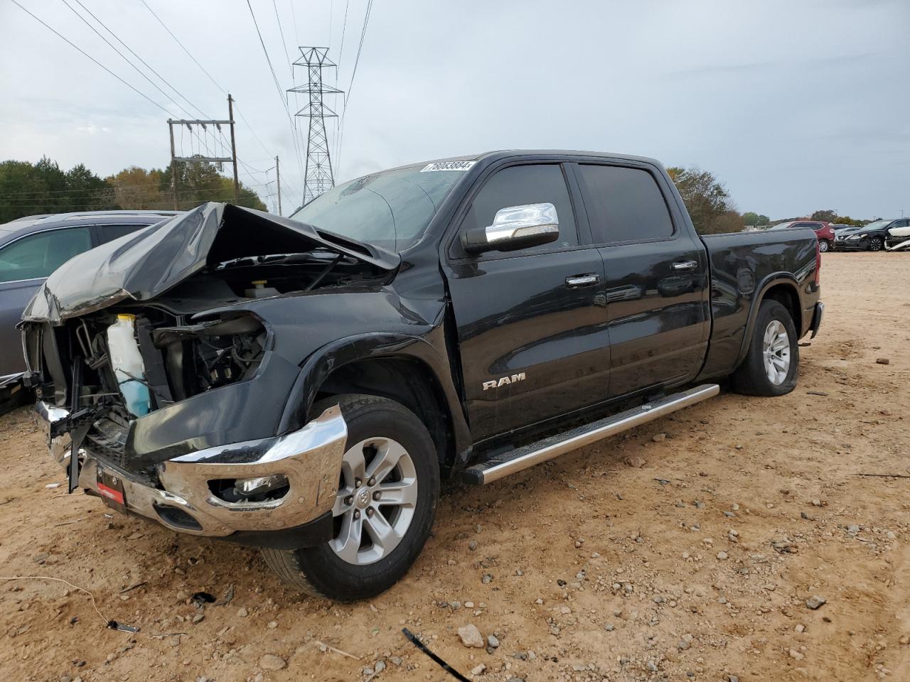 Image 1 of 2019 RAM 1500 LARAMIE 2019 with VIN 1C6SRFRT9KN525389
