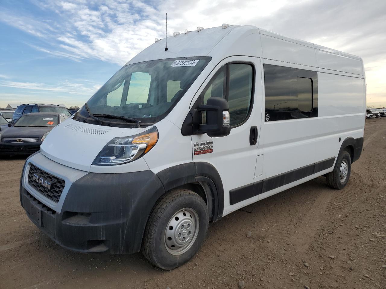Obraz 2 z 2021 RAM PROMASTER 2500 2500 HIGH 2021 z VIN 3C6LRVDG5ME523381