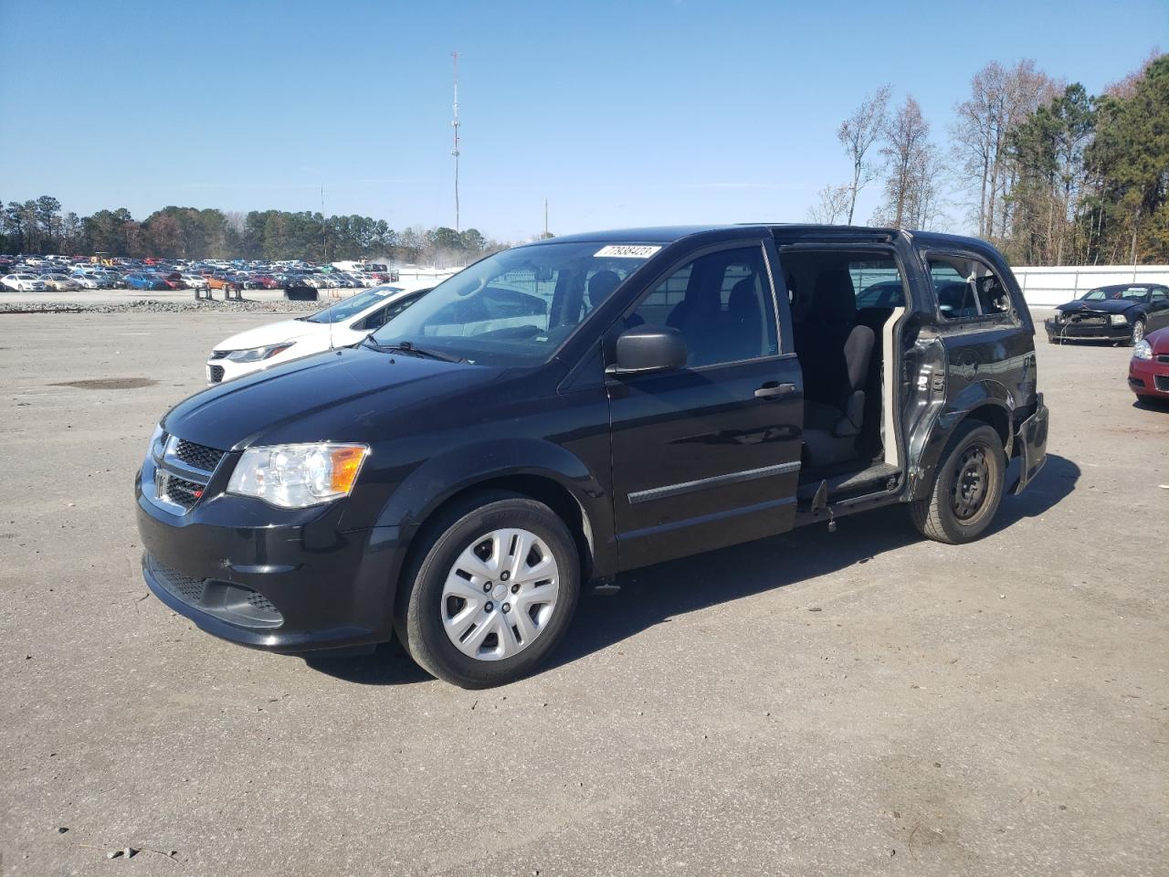 Image 1 of 2015 DODGE GRAND CARAVAN SE 2015 with VIN 2C4RDGBG6FR511063