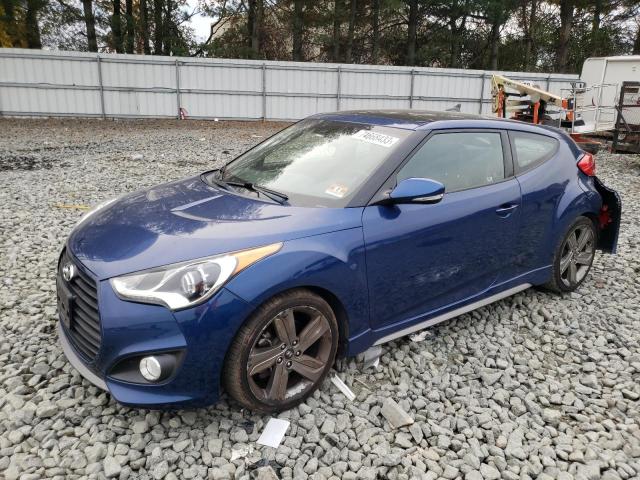 Obraz 1 z 2015 HYUNDAI VELOSTER TURBO 2015 z VIN KMHTC6AE0FU245296