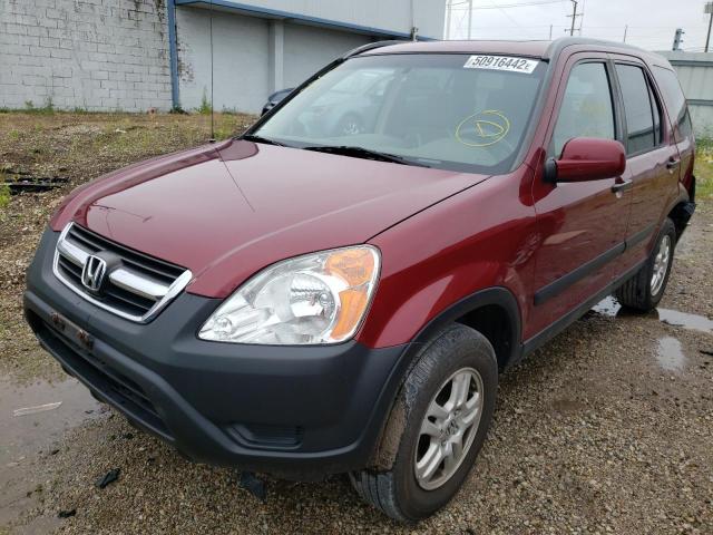 Изображение 2 2002 HONDA CR-V EX 2002 с VIN JHLRD78872C028834