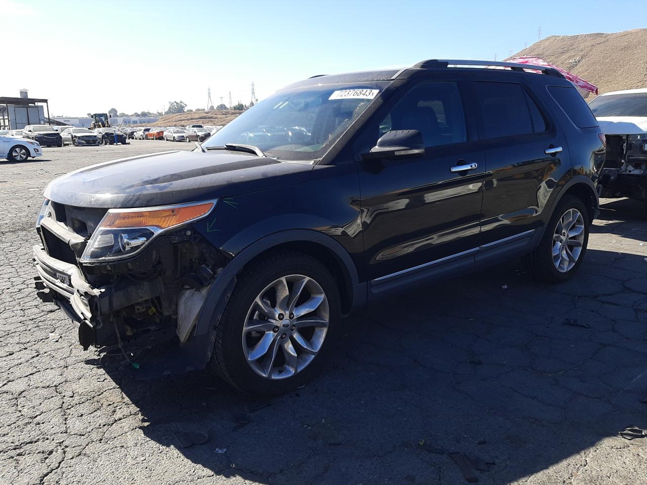 Image 1 of 2013 FORD EXPLORER LIMITED 2013 with VIN 1FM5K8F82DGA45803