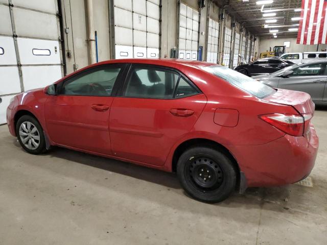 Image 2 of 2016 TOYOTA COROLLA L 2016 with VIN 2T1BURHE4GC705045