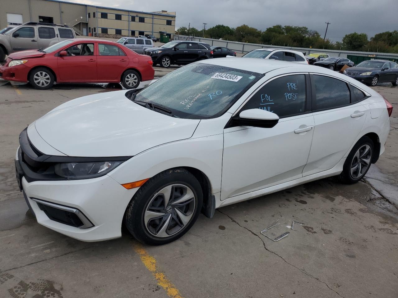 Изображение 1 2019 HONDA CIVIC LX 2019 с VIN 19XFC2F65KE043199