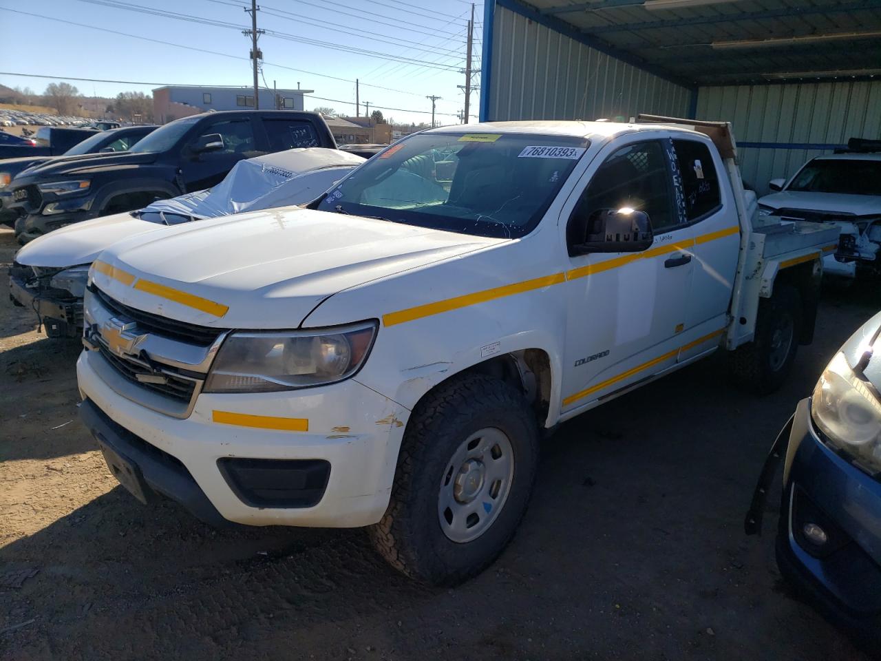 Image 1 of 2017 CHEVROLET COLORADO  2017 with VIN 1GCHTBEA3H1289968