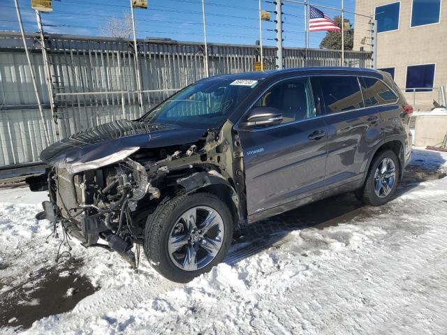 Image 1 of 2019 TOYOTA HIGHLANDER HYBRID LIMITED 2019 with VIN 5TDDGRFH6KS056362