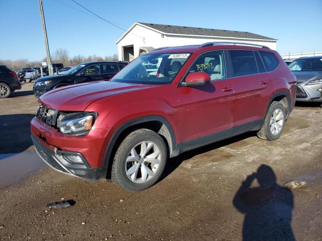 Image 1 of 2018 VOLKSWAGEN ATLAS SE 2018 with VIN 1V2LR2CA7JC535909