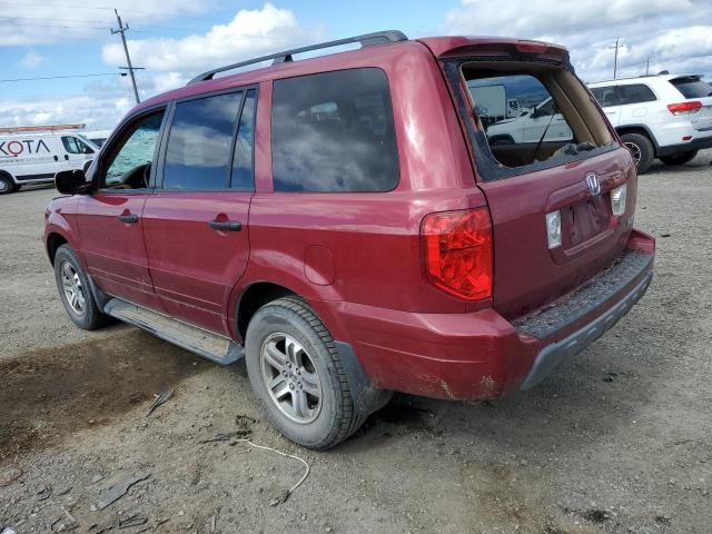 Image 2 of 2005 HONDA PILOT EXL 2005 with VIN 5FNYF185X5B045821