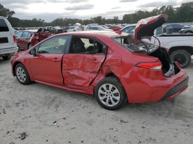 Image 2 of 2020 TOYOTA COROLLA LE 2020 with VIN JTDEPRAE7LJ073400