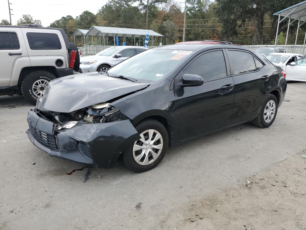 Image 1 of 2014 TOYOTA COROLLA L 2014 with VIN 2T1BURHE2EC043687