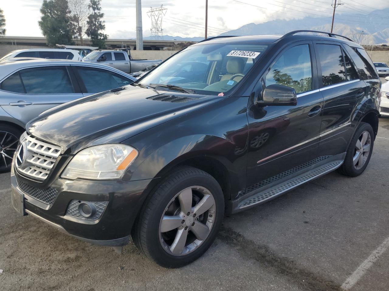 Изображение 1 2011 MERCEDES-BENZ ML 350 2011 с VIN 4JGBB5GB5BA742104