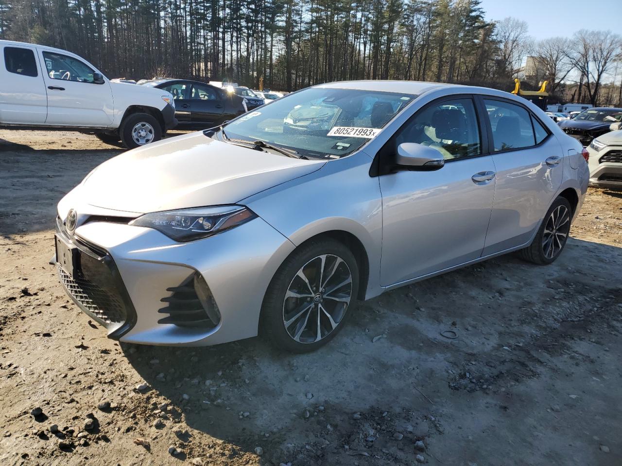 Image 1 of 2019 TOYOTA COROLLA L 2019 with VIN 2T1BURHE6KC206014