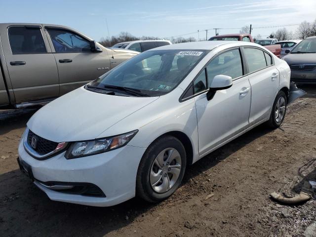 Image 1 of 2013 HONDA CIVIC LX 2013 with VIN 19XFB2F56DE247281