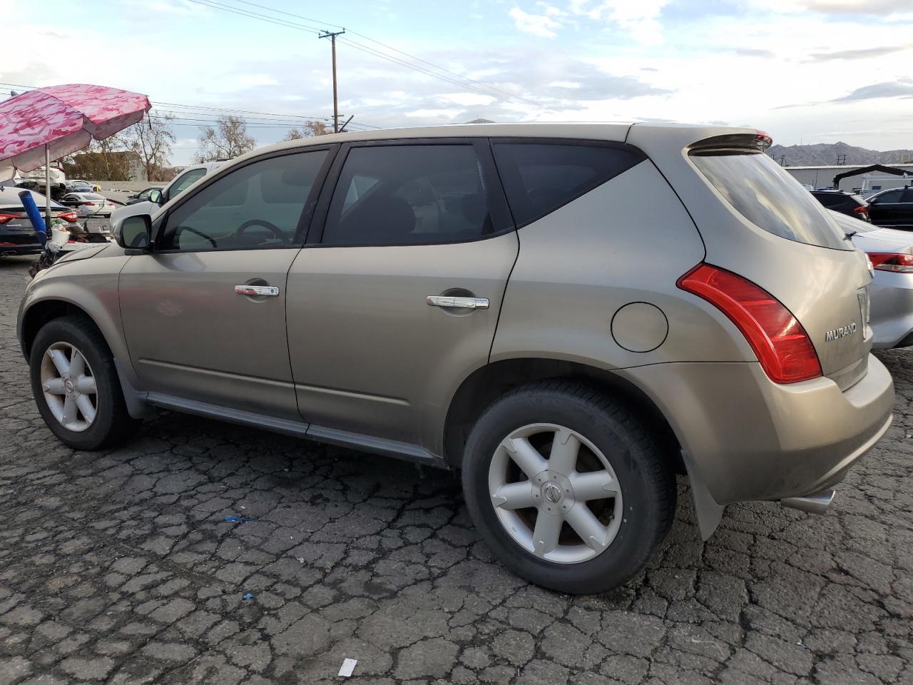 Image 2 of 2003 NISSAN MURANO SL 2003 with VIN JN8AZ08W23W225559