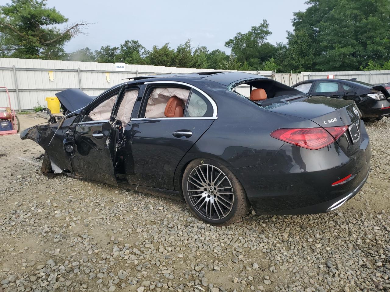 Image 2 of 2023 MERCEDES-BENZ C 300 4MATIC 2023 with VIN W1KAF4HB9PR136932