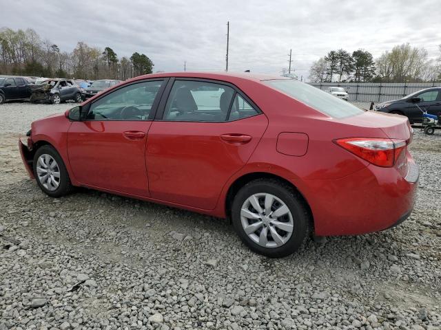 Image 2 of 2016 TOYOTA COROLLA L 2016 with VIN 2T1BURHEXGC610845