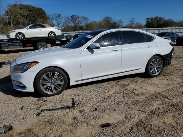 Image 1 of 2018 GENESIS G80 BASE 2018 with VIN KMHGN4JE2JU238925