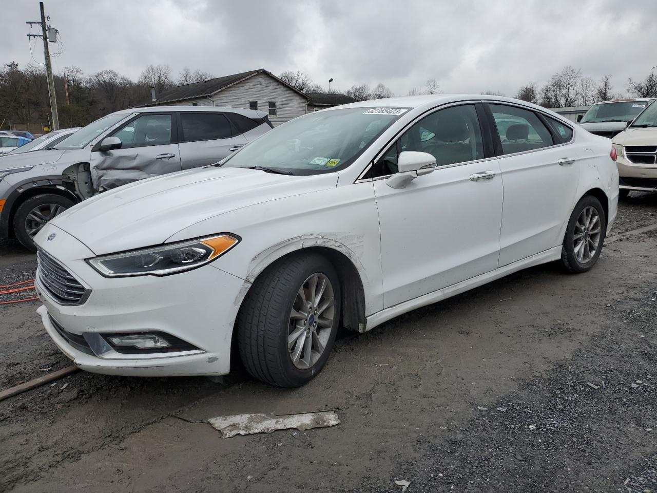 Image 1 of 2017 FORD FUSION SE 2017 with VIN 3FA6P0HD3HR132314