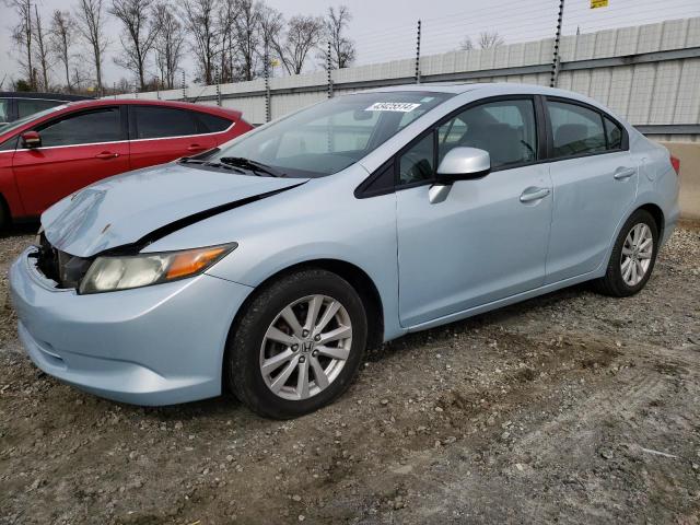 Image 1 of 2012 HONDA CIVIC EXL 2012 with VIN 2HGFB2F97CH566812