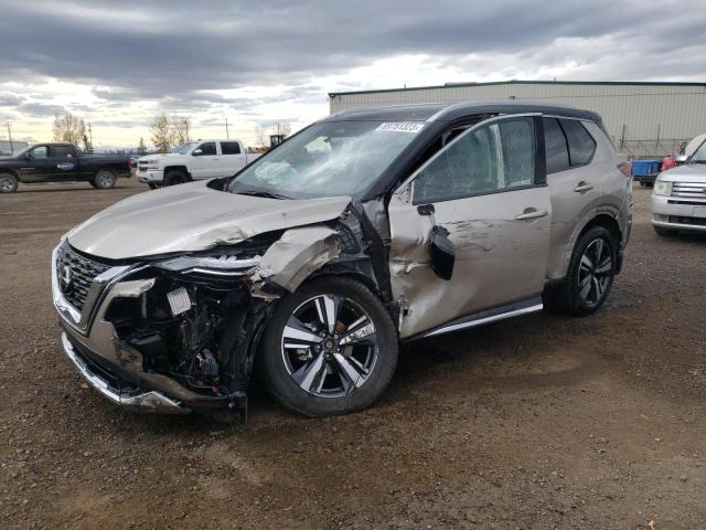 Image 1 of 2021 NISSAN ROGUE PLATINUM 2021 with VIN JN8AT3DDXMW300324