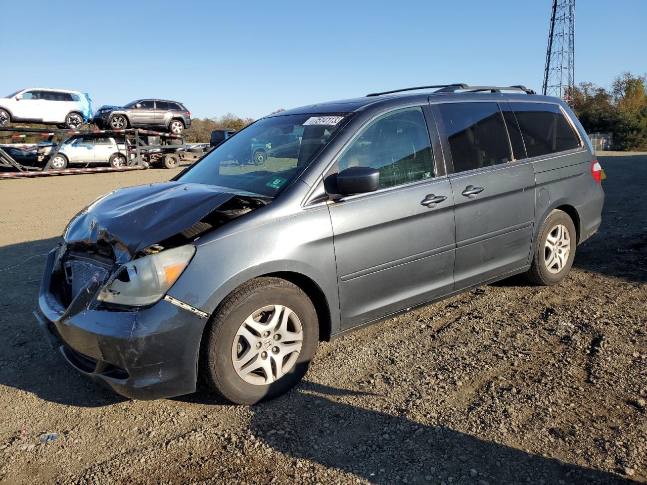 Obraz 1 z 2006 HONDA ODYSSEY EXL 2006 z VIN 5FNRL38746B451721