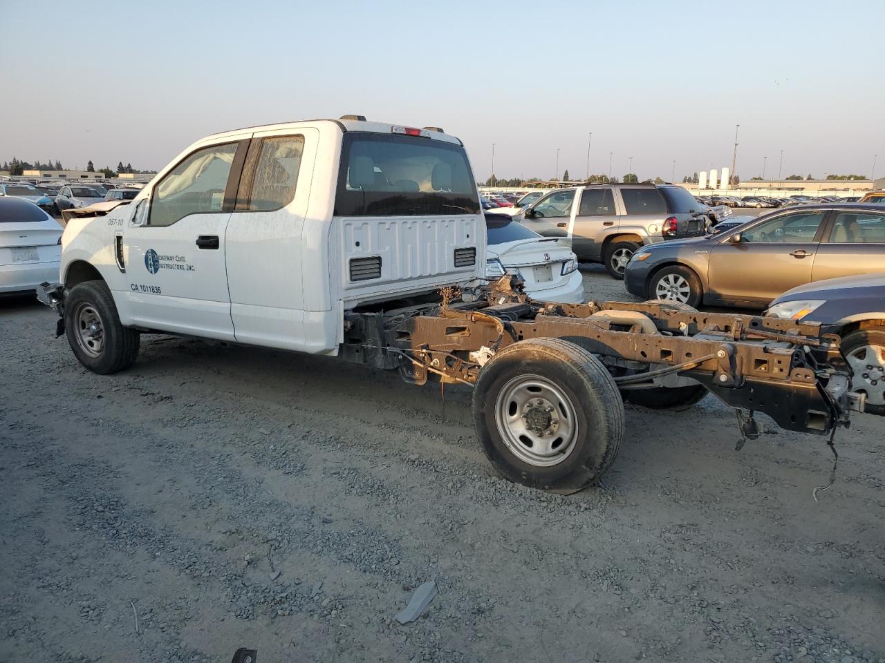 Image 2 of 2021 FORD F250 SUPER DUTY 2021 with VIN 1FD7X2A61MEC76491
