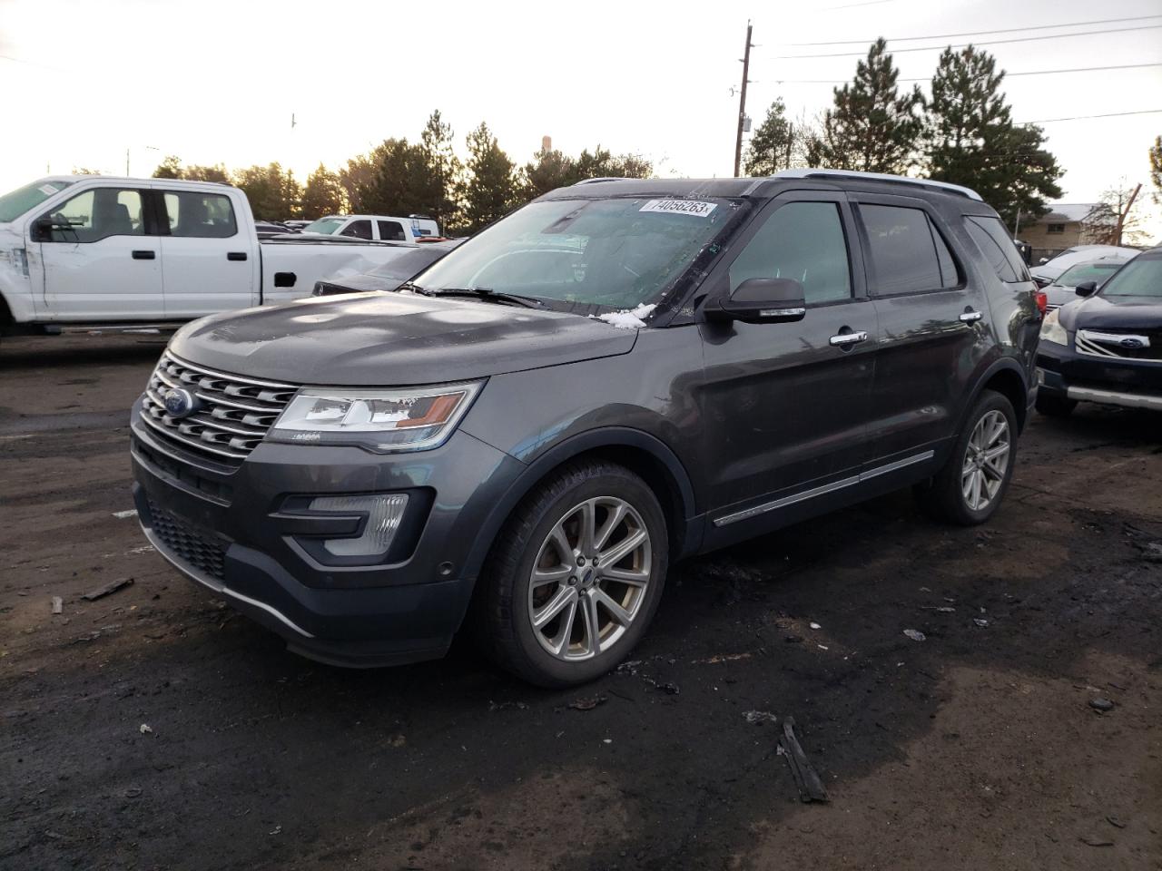 Image 1 of 2016 FORD EXPLORER LIMITED 2016 with VIN 1FM5K8FH9GGC65475
