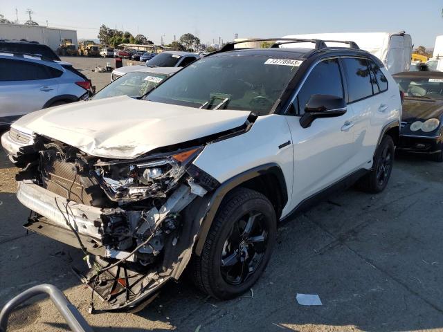 Image 1 of 2019 TOYOTA RAV4 XSE 2019 with VIN JTMEWRFV5KJ023427