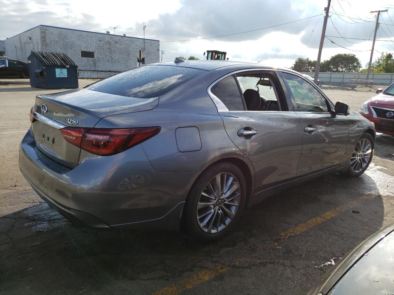 Image 3 of 2018 INFINITI Q50 LUXE 2018 with VIN JN1EV7AP0JM351225