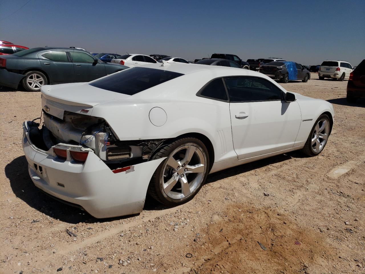 Image 3 of 2012 CHEVROLET CAMARO LT 2012 with VIN 2G1FB1E32C9193266