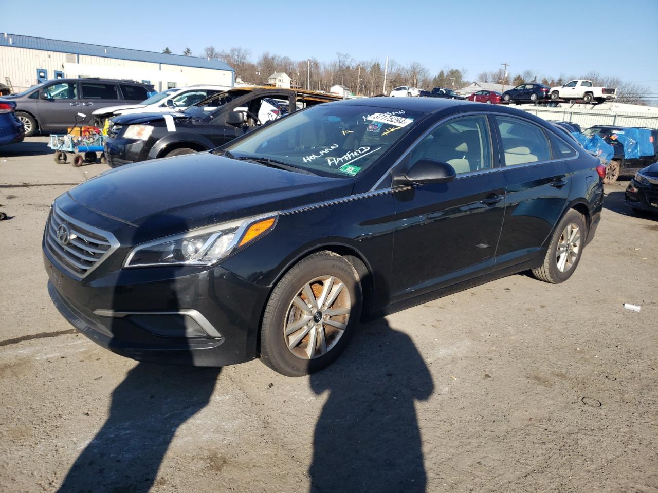 Image 1 of 2016 HYUNDAI SONATA SE 2016 with VIN 5NPE24AF0GH309653