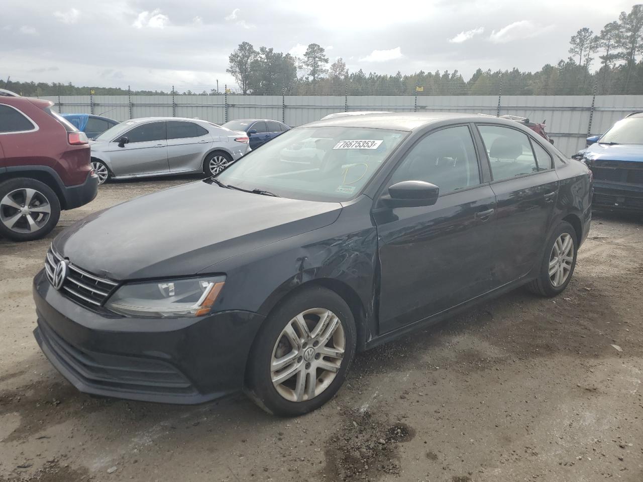 Image 1 of 2018 VOLKSWAGEN JETTA S 2018 with VIN 3VW2B7AJ8JM251315
