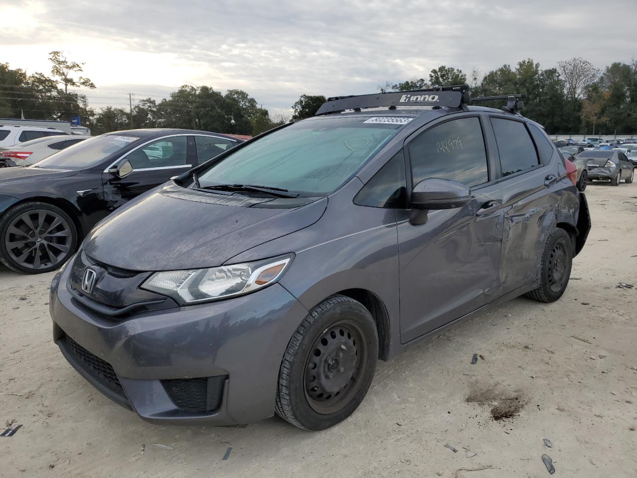 Image 1 of 2015 HONDA FIT LX 2015 with VIN 3HGGK5G54FM707035