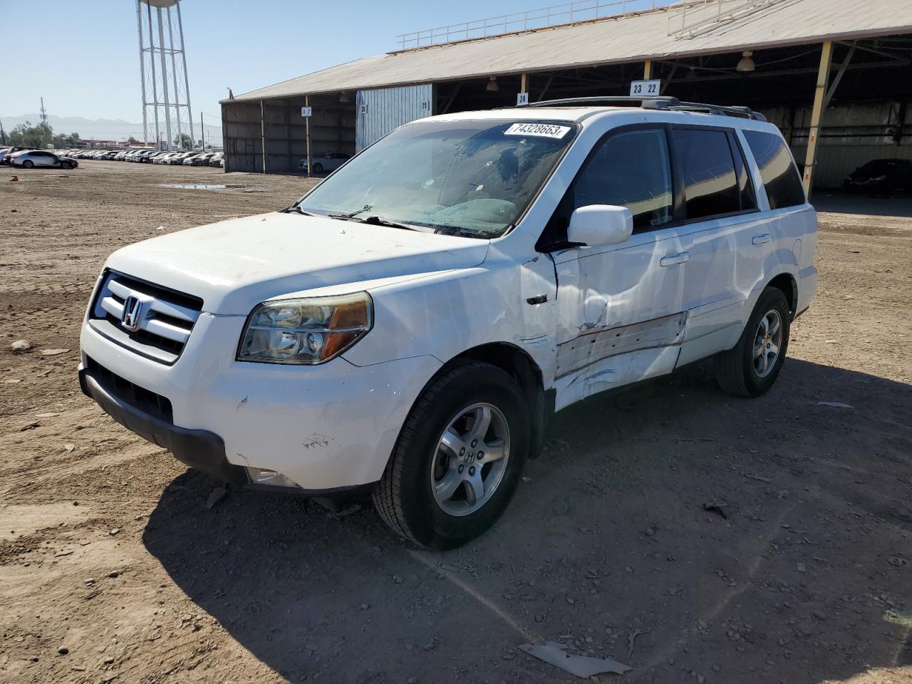 Obraz 1 z 2006 HONDA PILOT EX 2006 z VIN 5FNYF28796B047181