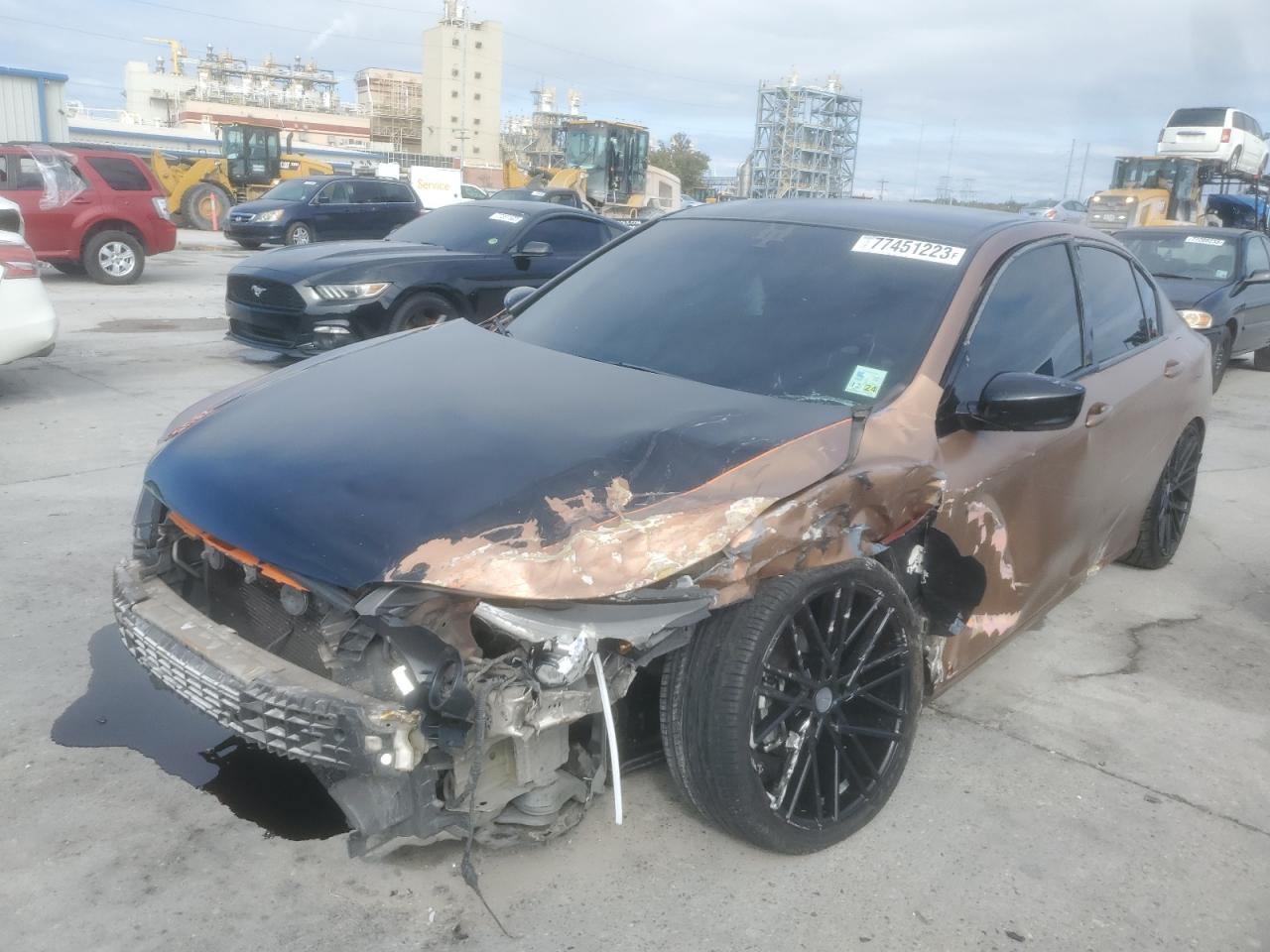 Изображение 1 2015 HONDA ACCORD SPORT 2015 с VIN 1HGCR2F52FA163867